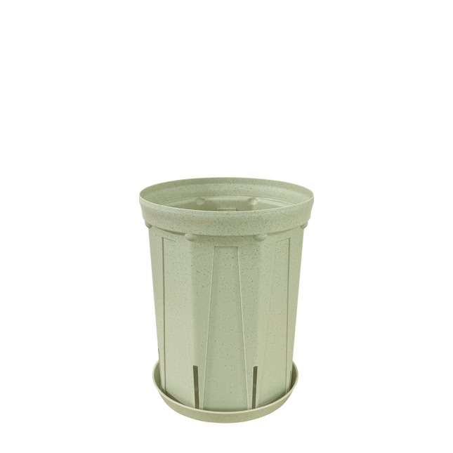 【限定カラー】CSM-150L ミント（5号ロング鉢・皿付き）