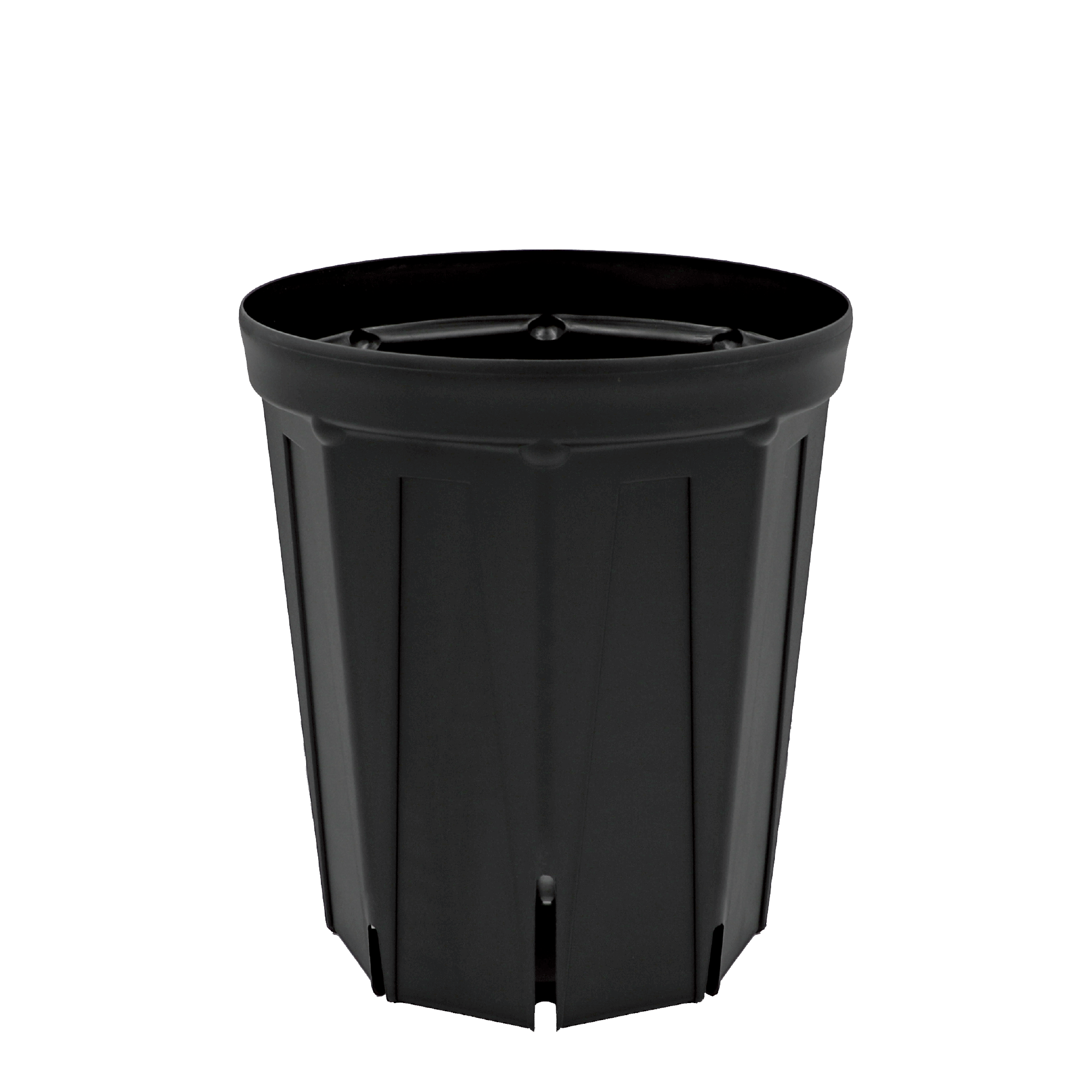 ゴーハム sterling 透かし鉢 187g トコニ 東さ7-0304② スリット鉢 CSM-210L(7号ロング) 黒 – KUROKO