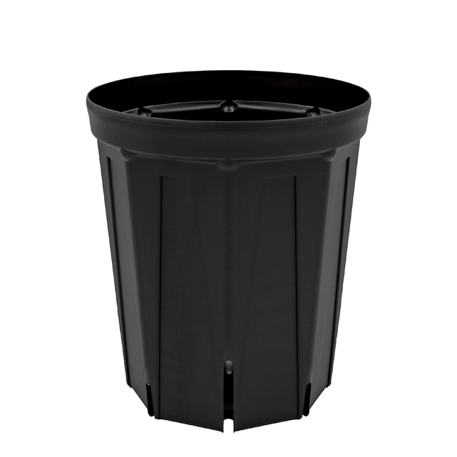 スリット鉢 CSM-240L（8号ロング） 黒