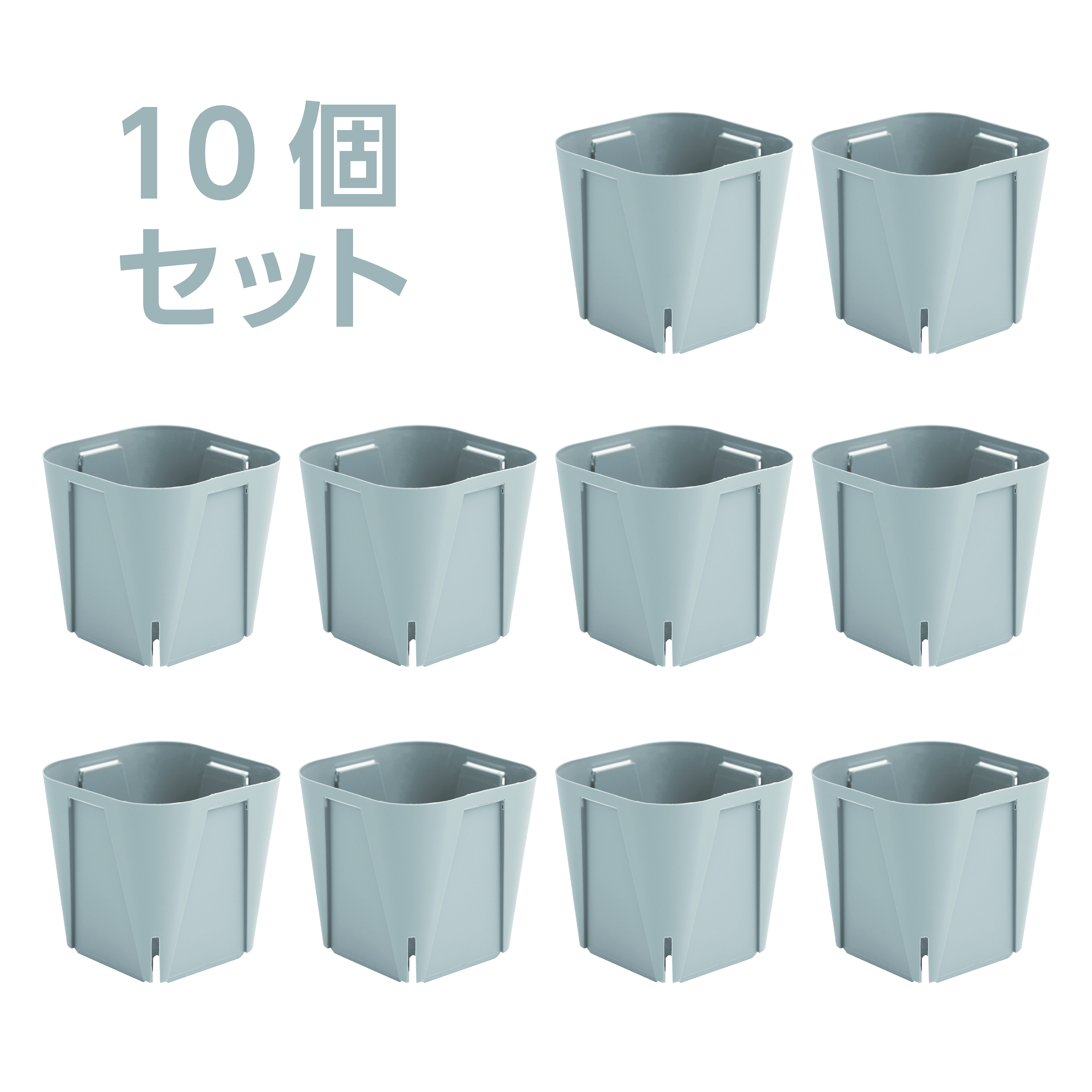 EG-10.5cm シルバーグレー 10個セット (3.5号) (カーメン君カラー EG-10.5cm シルバーグレー 10個セット (3.5号) (カーメン君カラー